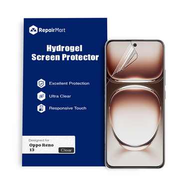 Oppo Reno 13 Compatible Premium Hydrogel Screen Protector With Full Coverage Ultra HD